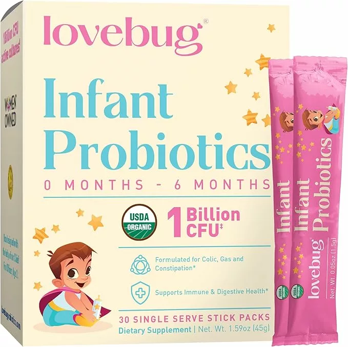 Lovebug Probióticos para Infantes