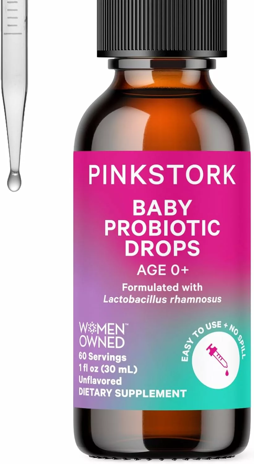 Gotas Probióticas para bebés Pink Stork